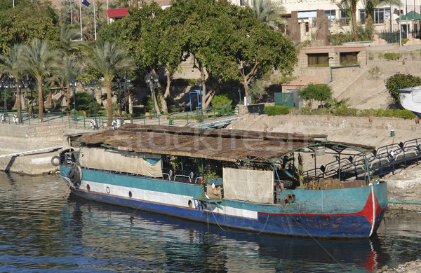old barge in Egypt Stock photo © prill