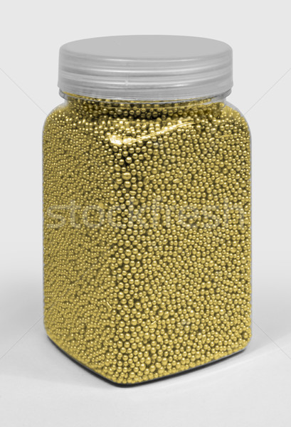 golden beadlets Stock photo © prill