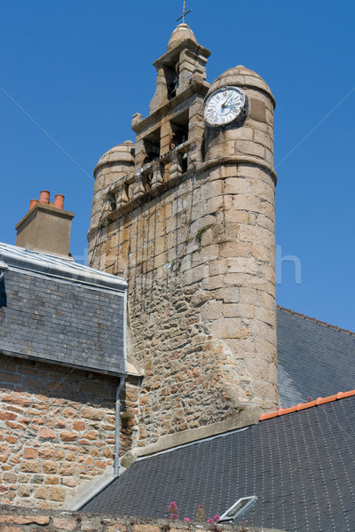 Stock photo: historic steeple