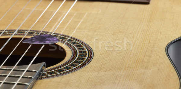 acoustic guitar Stock photo © prill