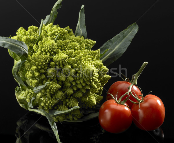 cauliflower and tomatoes Stock photo © prill