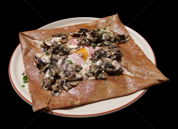Breton Galette complete Stock photo © prill