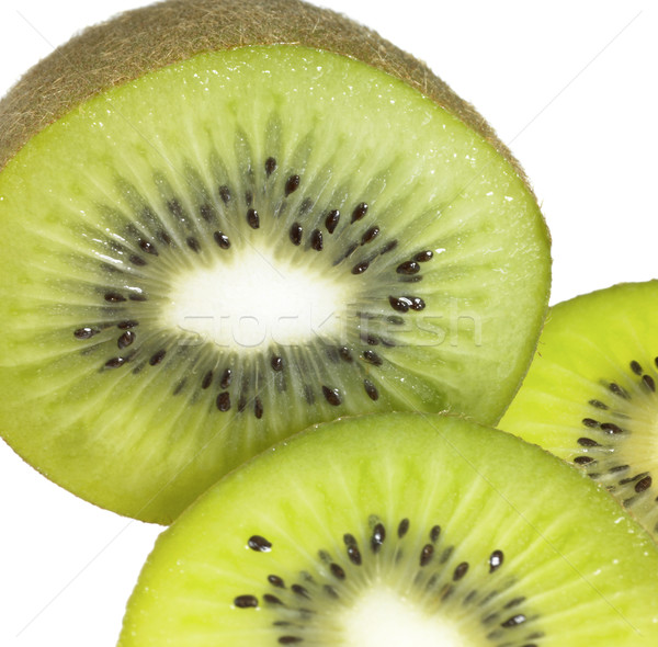 fresh sliced kiwi fruits Stock photo © prill