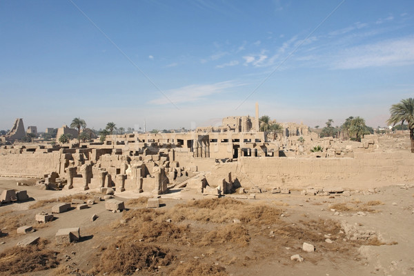 Precinct of Amun-Re in Egypt Stock photo © prill