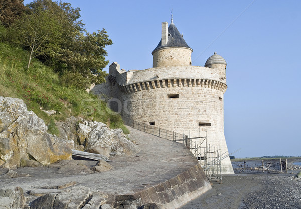 Herum Abtei Detail senken Normandie Stock foto © prill