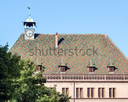 ornamented roof Stock photo © prill