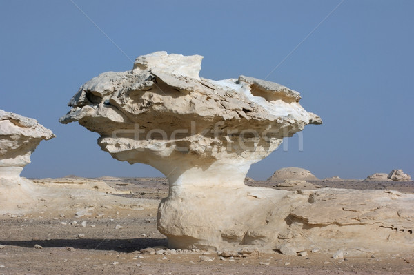 Egipt biały pustyni skała charakter krajobraz Zdjęcia stock © prill