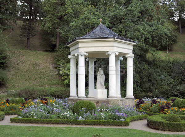 Pavillon at Schloss Belvedere Stock photo © prill