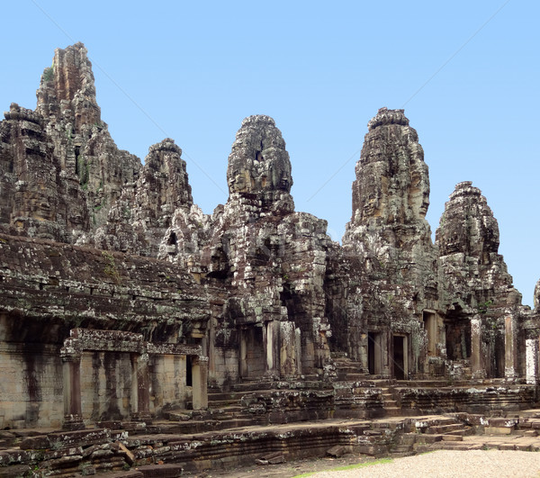 Tempel Kambodscha Stein Architektur asian Stock foto © prill