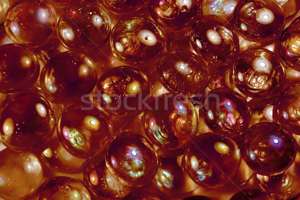 iridescent glass beads Stock photo © prill