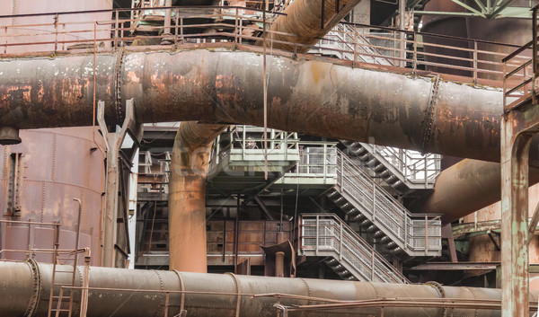 rundown  industrial scenery Stock photo © prill