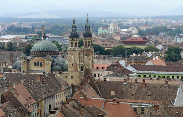 Sibiu in Romania Stock photo © prill