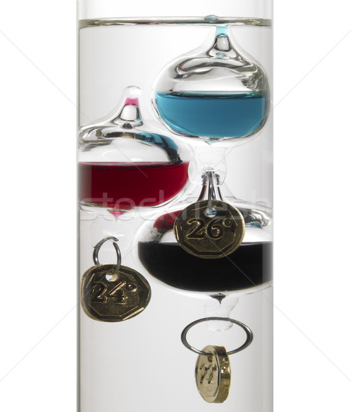 Galileo thermometer Stock photo © prill