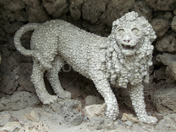 lion sculpture Stock photo © prill
