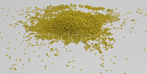 golden beadlets Stock photo © prill