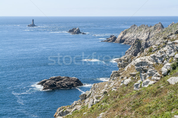 Pointe du Raz in Brittany Stock photo © prill
