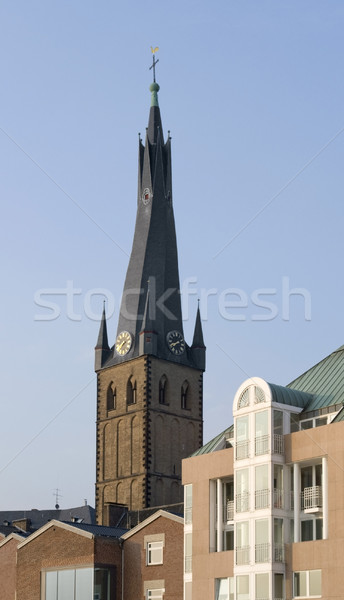 steeple in Duessldorf Stock photo © prill
