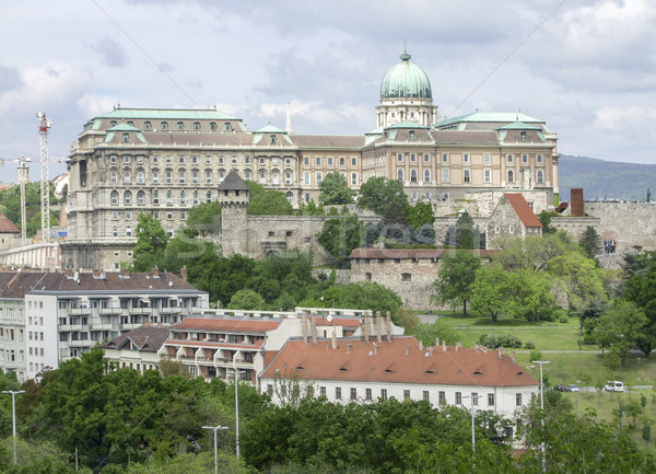 Buda Castle in Budapest Stock photo © prill