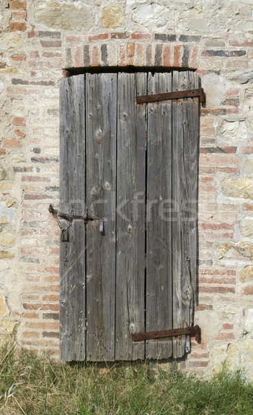 old wooden door Stock photo © prill