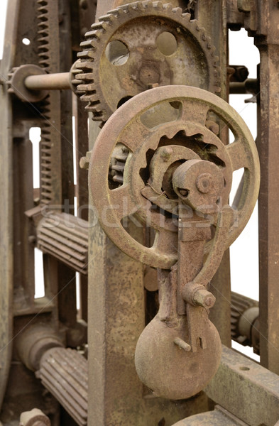 rusty machine detail Stock photo © prill