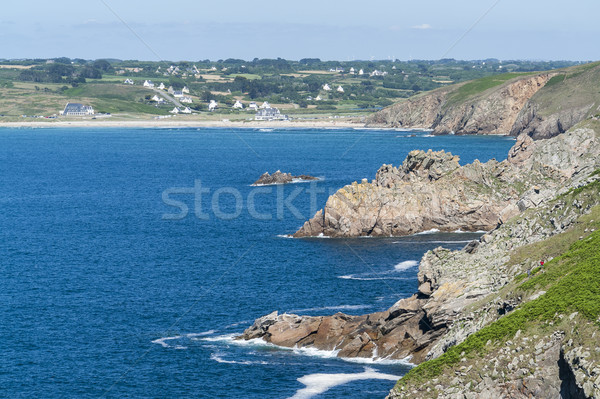 Pointe du Raz in Brittany Stock photo © prill