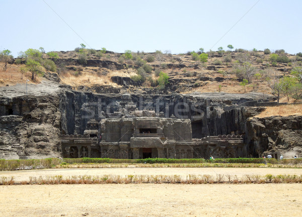 Ellora Caves Stock photo © prill