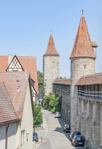 Rothenburg ob der Tauber Stock photo © prill