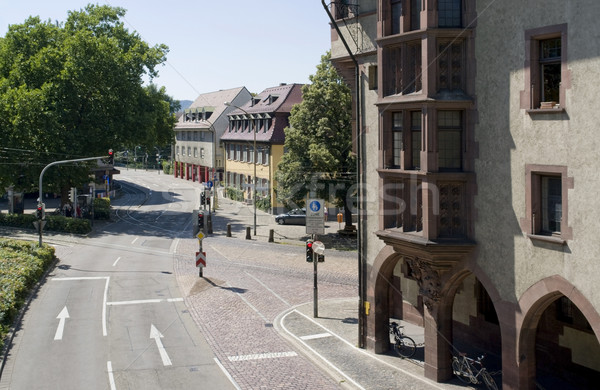 city view of Freiburg im Breisgau Stock photo © prill