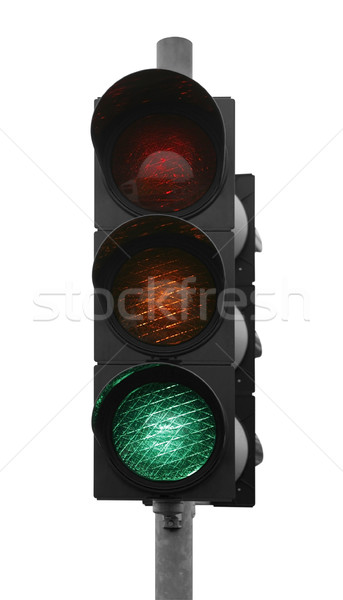 green traffic light Stock photo © prill