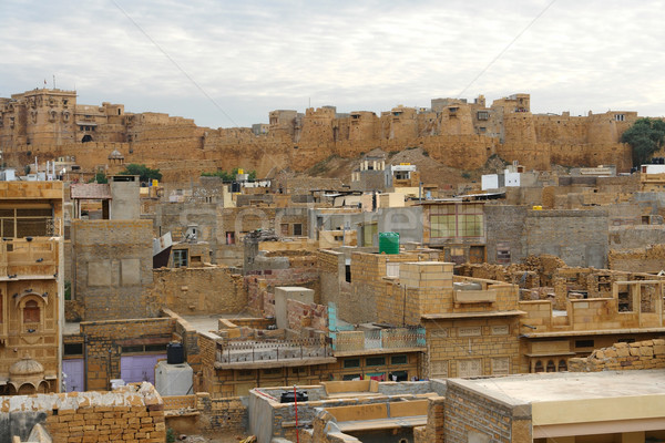 Jaisalmer city view Stock photo © prill