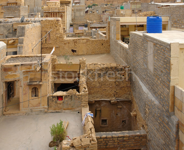 Jaisalmer city view Stock photo © prill