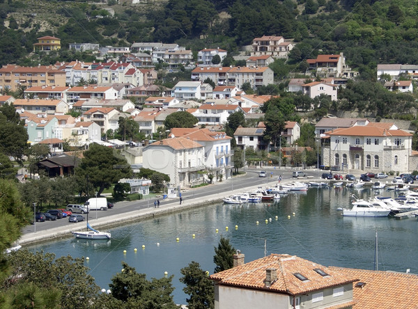 Petite ville Croatie ensoleillée vue [[stock_photo]] © prill