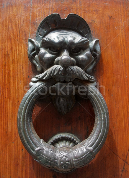 historic door knocker Stock photo © prill