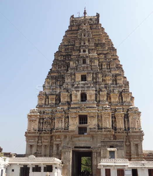 Virupaksha Temple at Vijayanagara Stock photo © prill