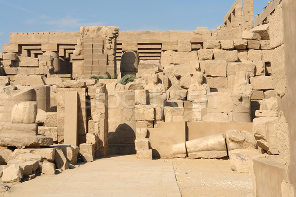 Precinct of Amun-Re Stock photo © prill