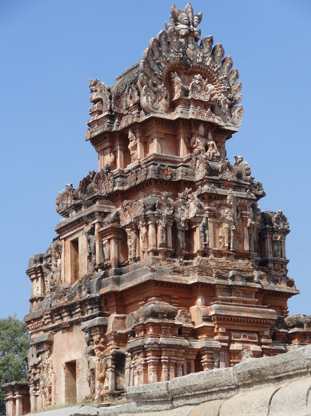 Krishna Temple at Hemakuta Hill Stock photo © prill