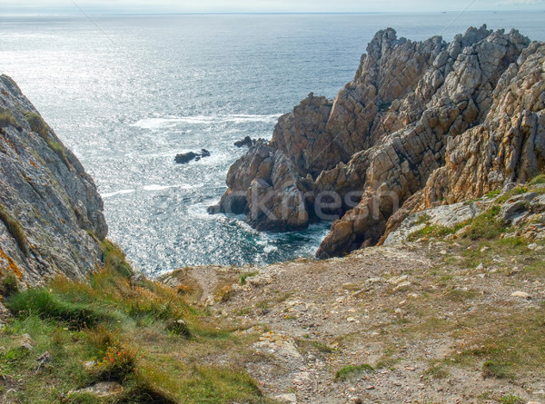 ストックフォト: 風景 · 周りに · 半島 · 風景 · 海