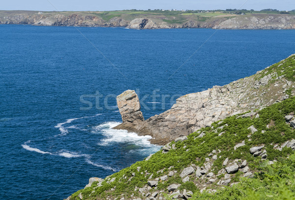 Pointe du Raz in Brittany Stock photo © prill