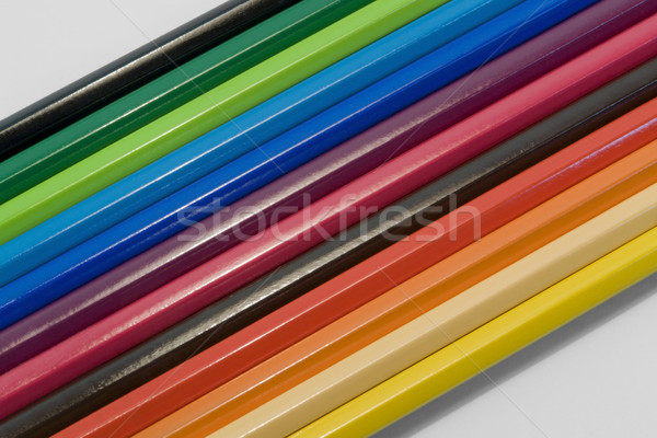 coloured pencils Stock photo © prill