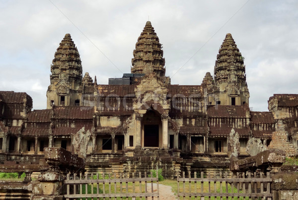 Angkor Wat templo complejo Camboya edificio viaje Foto stock © prill