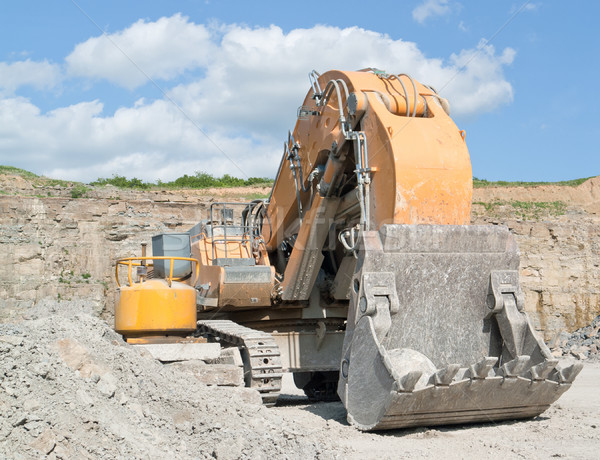 Excavator Stock photo © prill