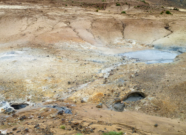 Bagno termale Islanda scenario acqua natura pietra Foto d'archivio © prill
