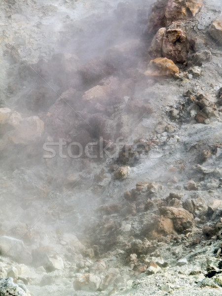 Thermisch bad IJsland landschap water natuur steen Stockfoto © prill