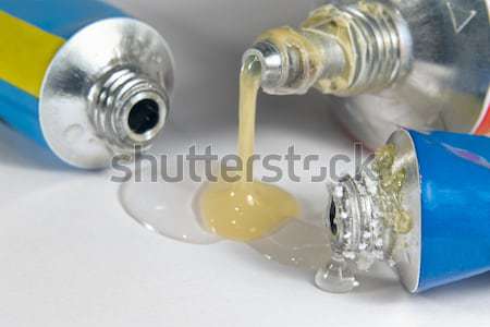 膠水 管 細節 工作室 攝影 尖 商業照片 © prill