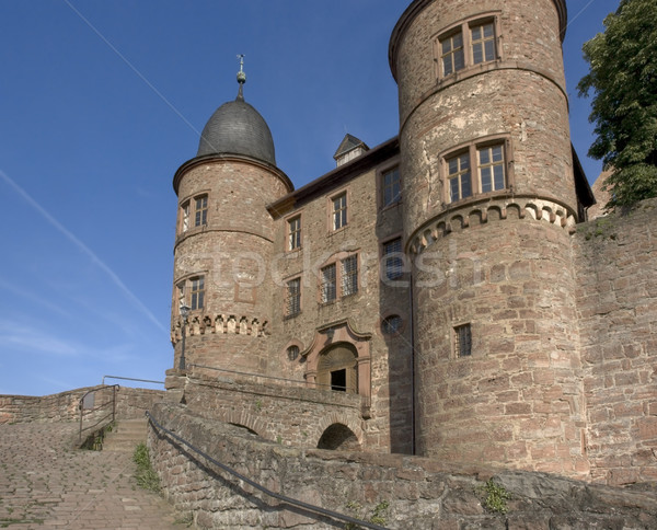 Wertheim Castle detail at summer time Stock photo © prill