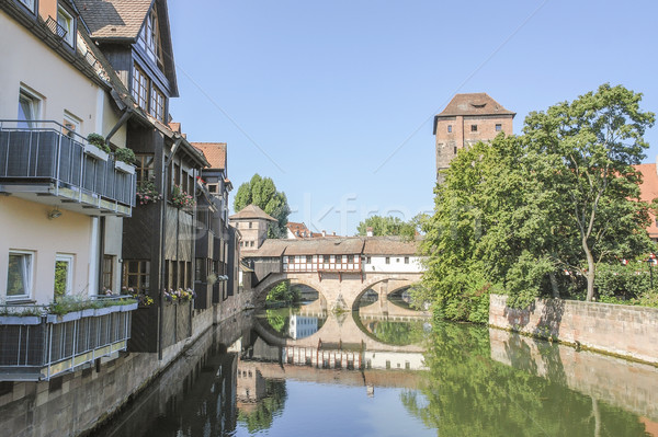 Nuremberg in Bavaria Stock photo © prill