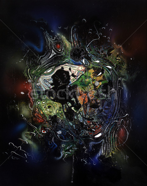colorful abstract painting Stock photo © prill