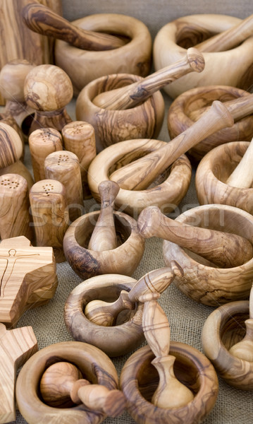 wooden tableware Stock photo © prill