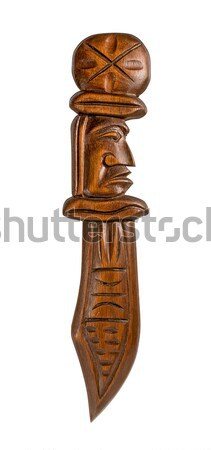 decorative wooden dirk Stock photo © prill