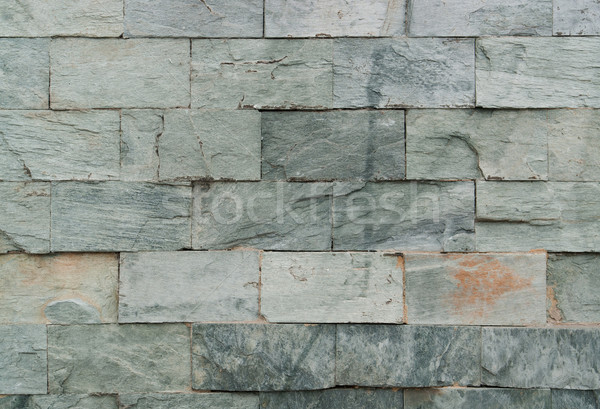Stock photo: old stone wall detail